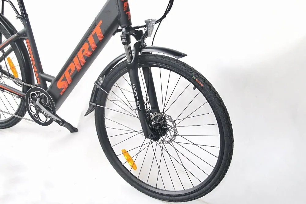 Spirit Bohemian Sport elektromos kerékpár, fekete, 16Ah