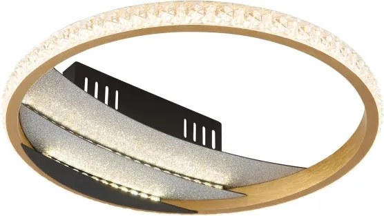 Globo 48493-12 - CONSTANCE LED mennyezeti lámpatest, LED/12W/230V, átm. 29,5 cm, arany