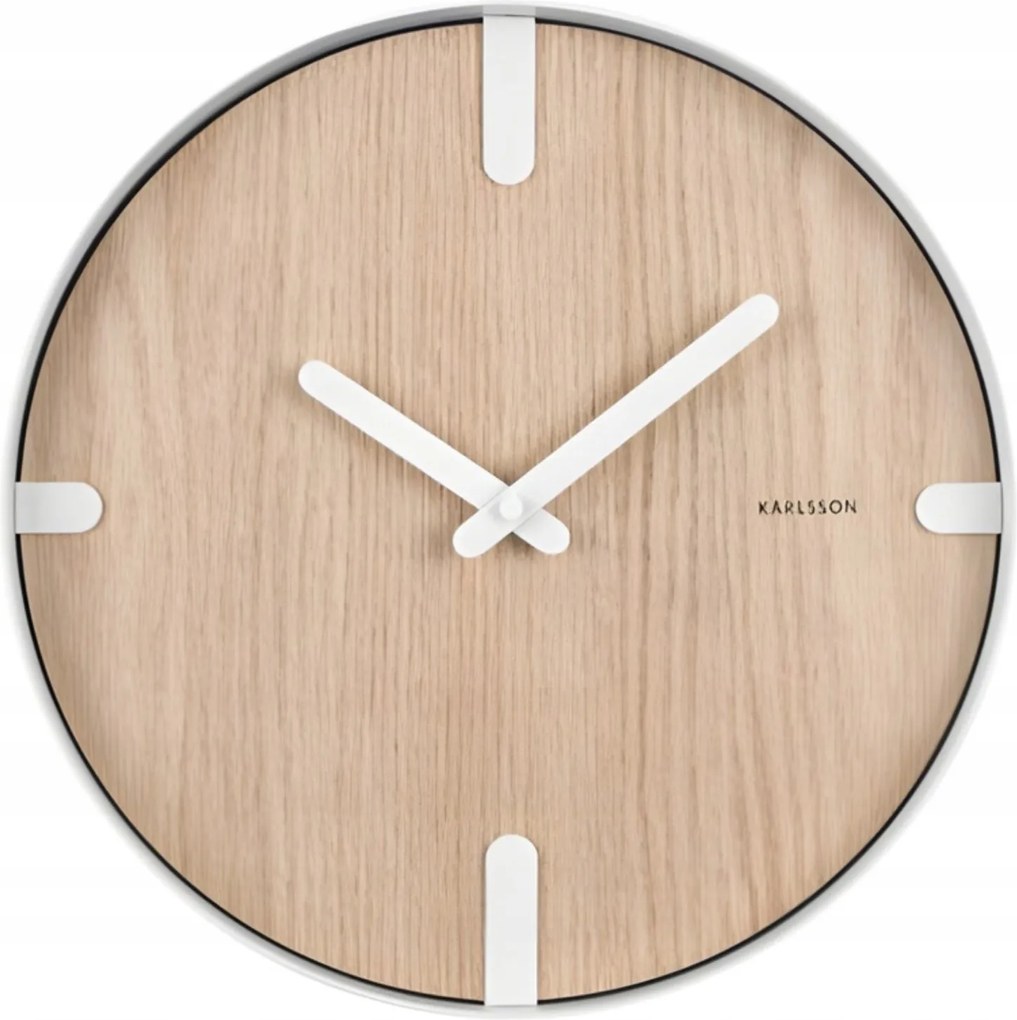 Falióra fehér barna nappaliba, konyhába, étkezőbe modern Dashed XX