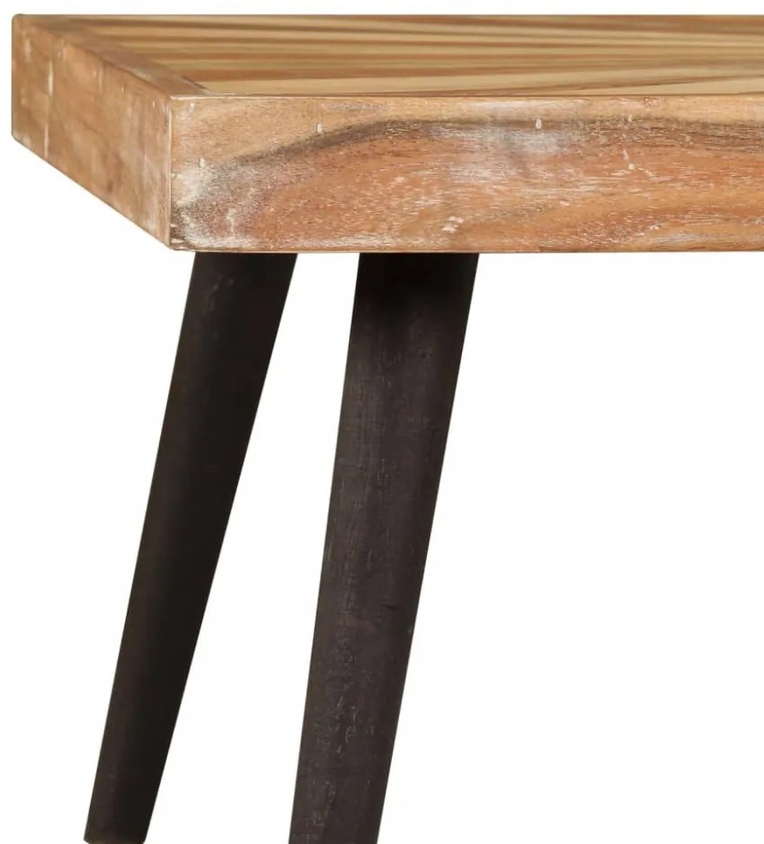 tömör mangófa dohányzóasztal 90 x 55 x 36 cm