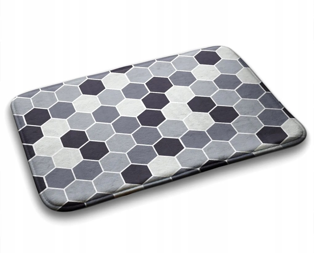 Fürdőszobaszőnyeg Geometrikus minták 90x60