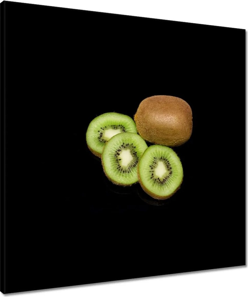 Vászonkép 60x60 Felek Zöld kiwi