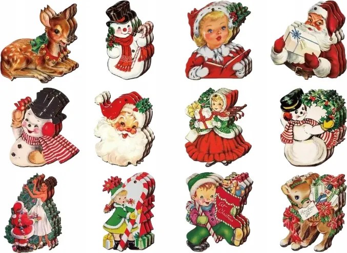 36 darab fa karácsonyfa dísz