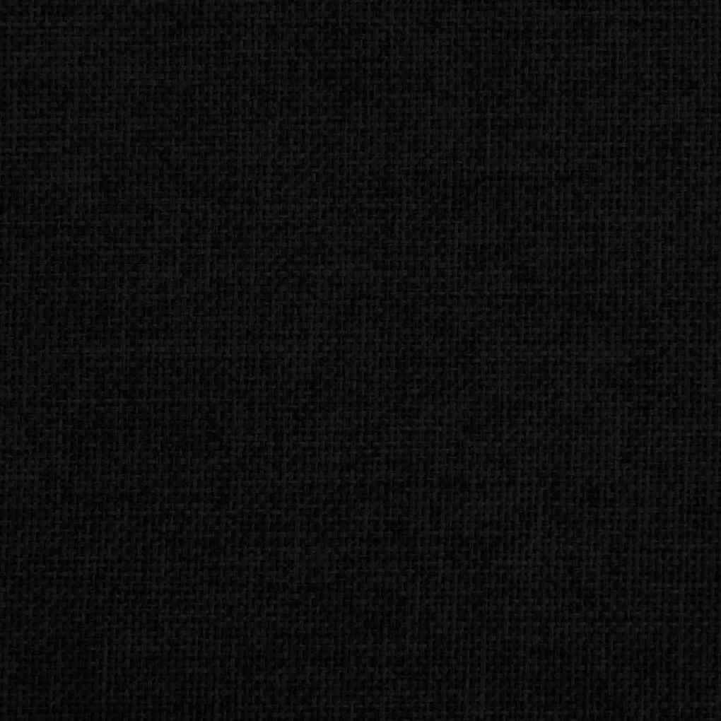 fekete szövet gyerekkanapé 70 x 40 x 24 cm