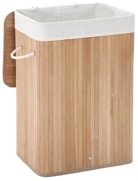 Bambusz szennyestartó, 40 x 30 x 60 cm