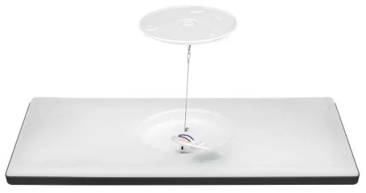 NIVERA LED 32W 230V IP54 fekete felületre szerelhető panel 29,5x59,5 cm