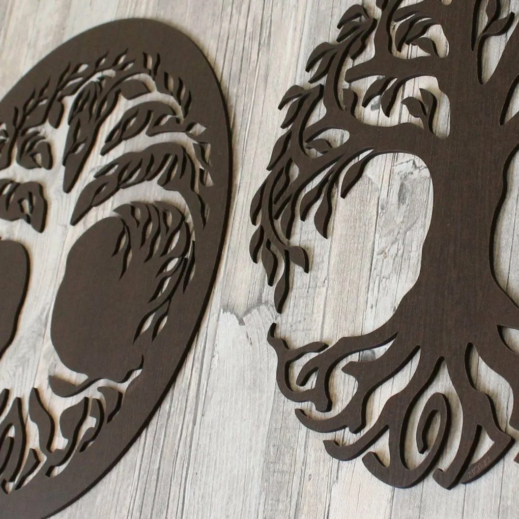 DUBLEZ | 2 az 1-ben fából készült életfák - Hod és Netzach