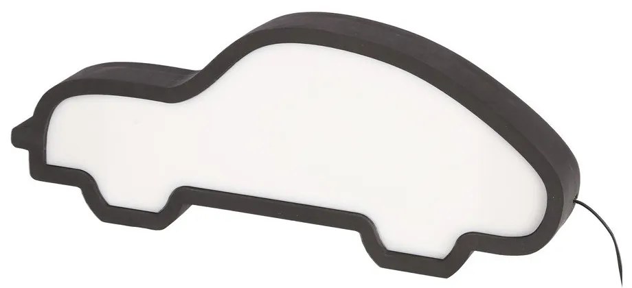 Fekete gyerek éjjelilámpa Car – Candellux Lighting