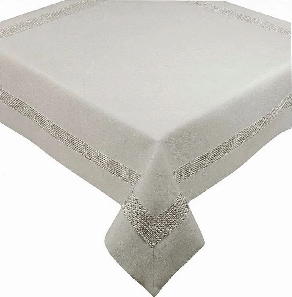 Abrosz Foltálló Szürke Glamour 140x220 Strasszok