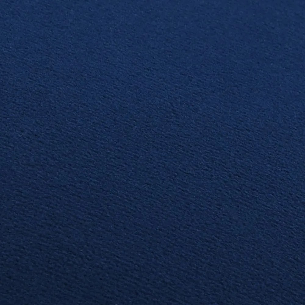 kék és aranyszínű bársony ülőke 28 x 36 cm