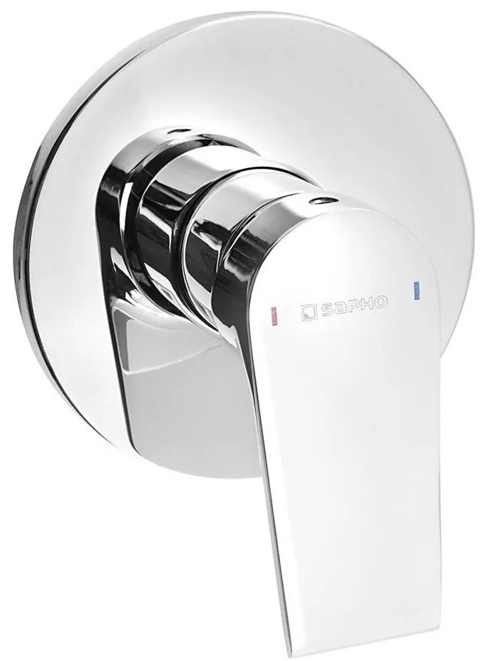 Sapho - Zuhanycsaptelep falba süllyesztett szereléshez KAI cm fényes króm