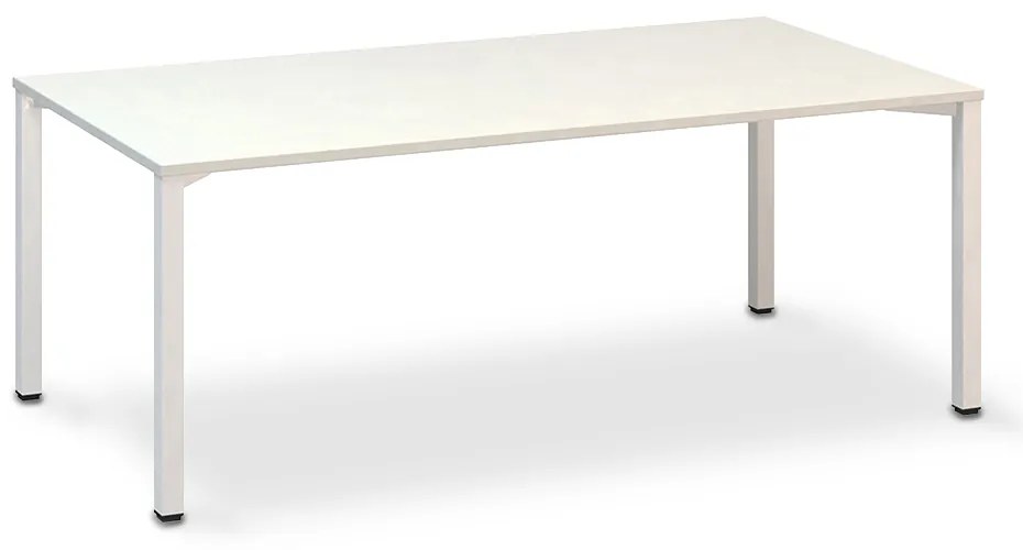 ProOffice tárgyalóasztal 200 x 100 cm, fehér