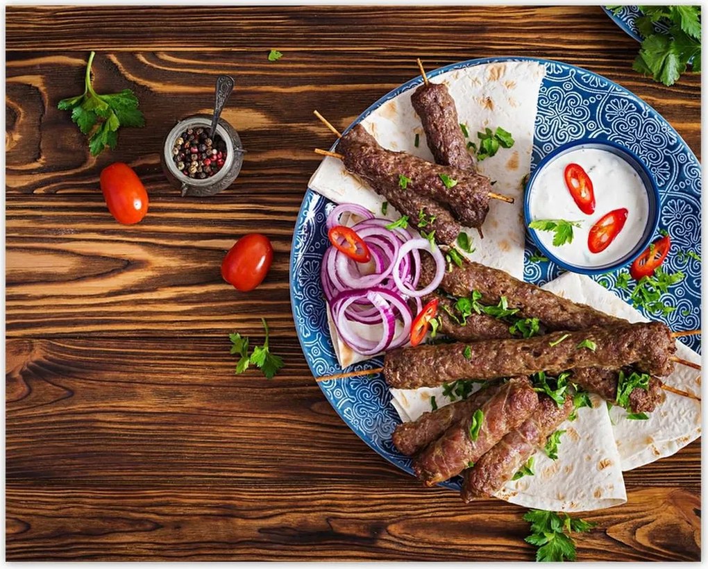 Poszterek 50x40 Török kebab Élelmiszer