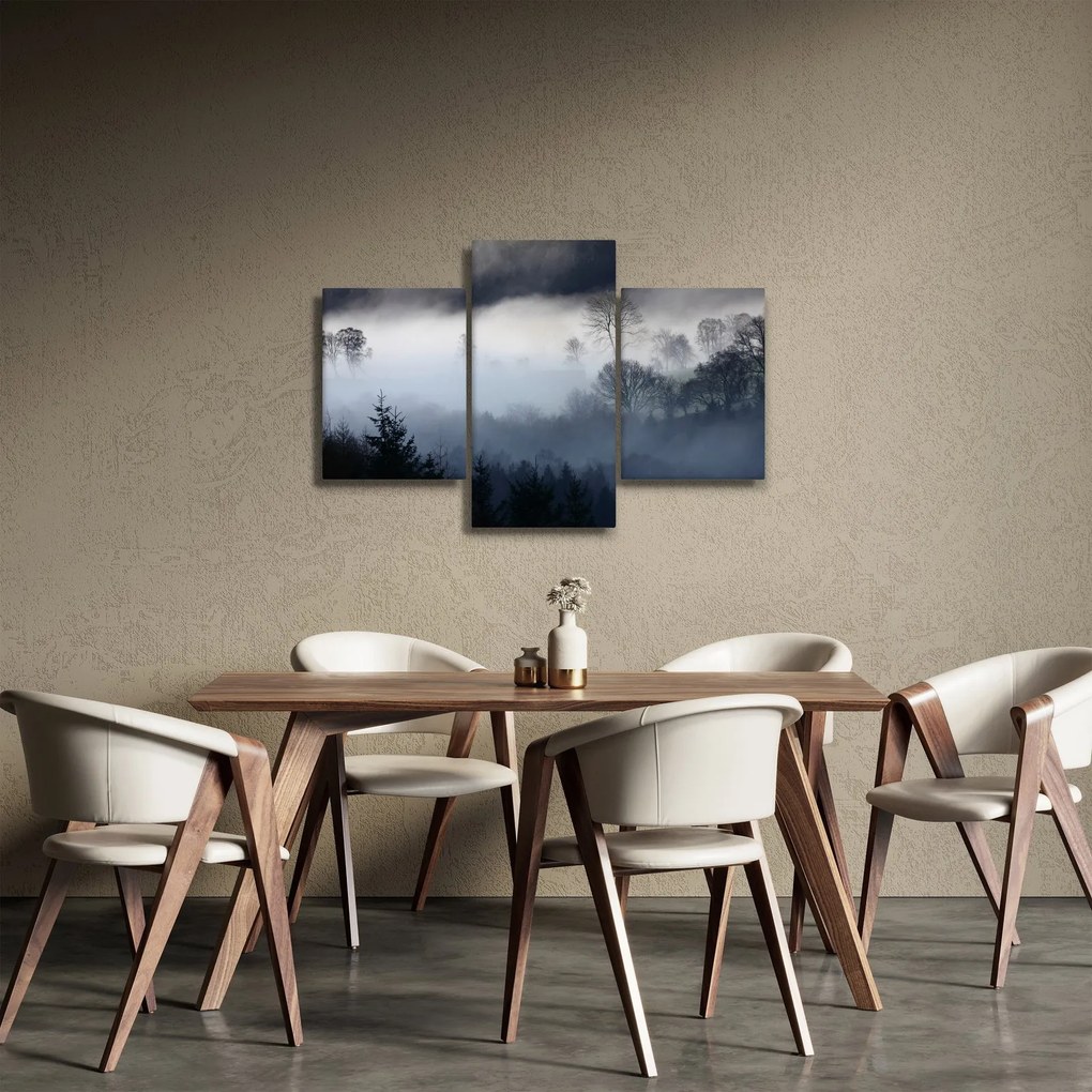A köd képe az erdő felett (90x60 cm)