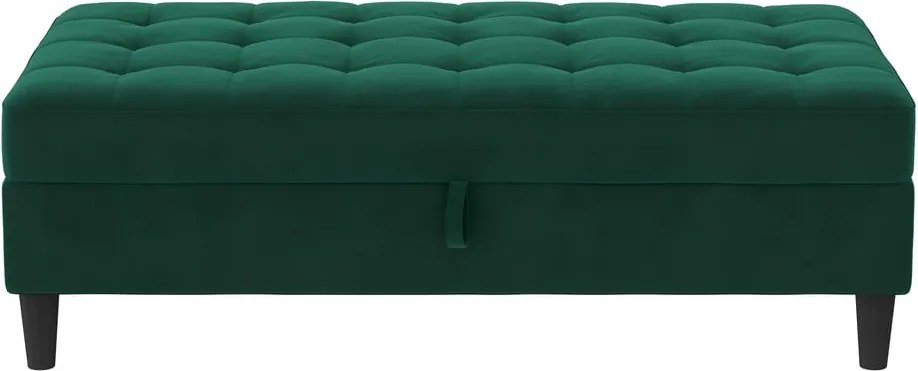 Zöld bársony lábtartó Presley – Støraa