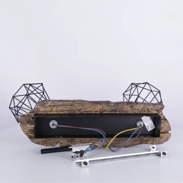 Globo 54017W-2 - PRISKA 2xE27/60W/230V spotlámpa