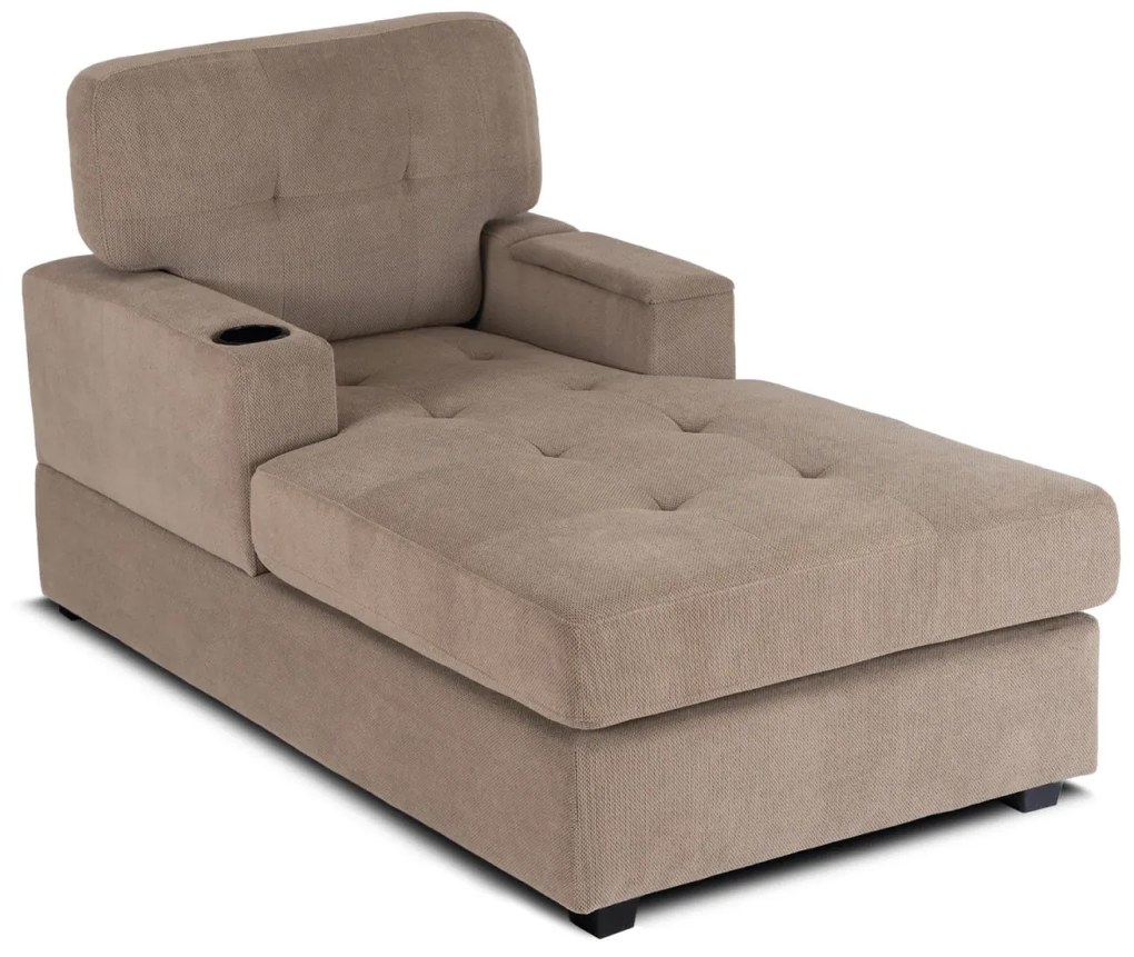 Modern Fotel Barnás-Bézs Színben. NEO