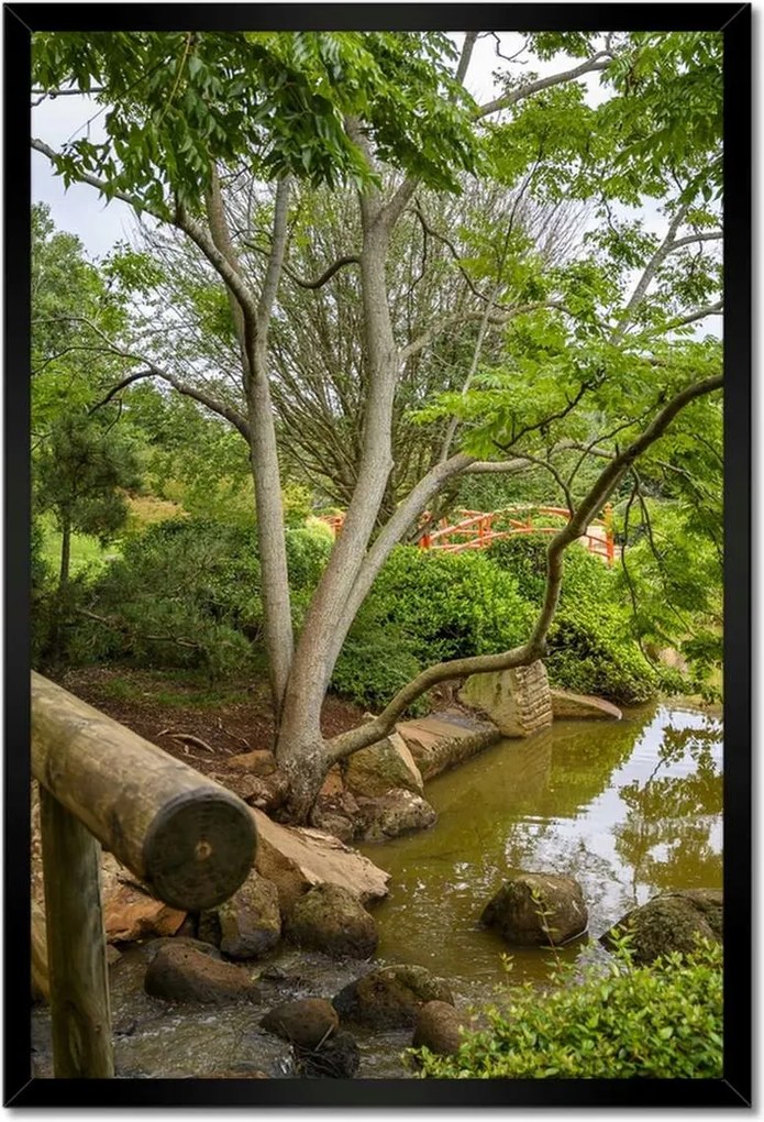 Poszterek keretben 40x60 Japán kert Japán