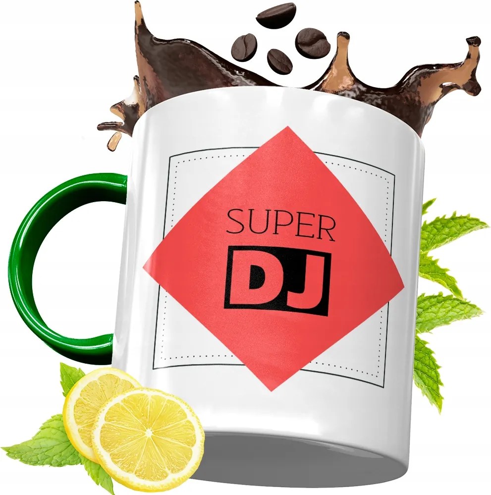 Zöld Bögre Dj Születésnapi Ajándék