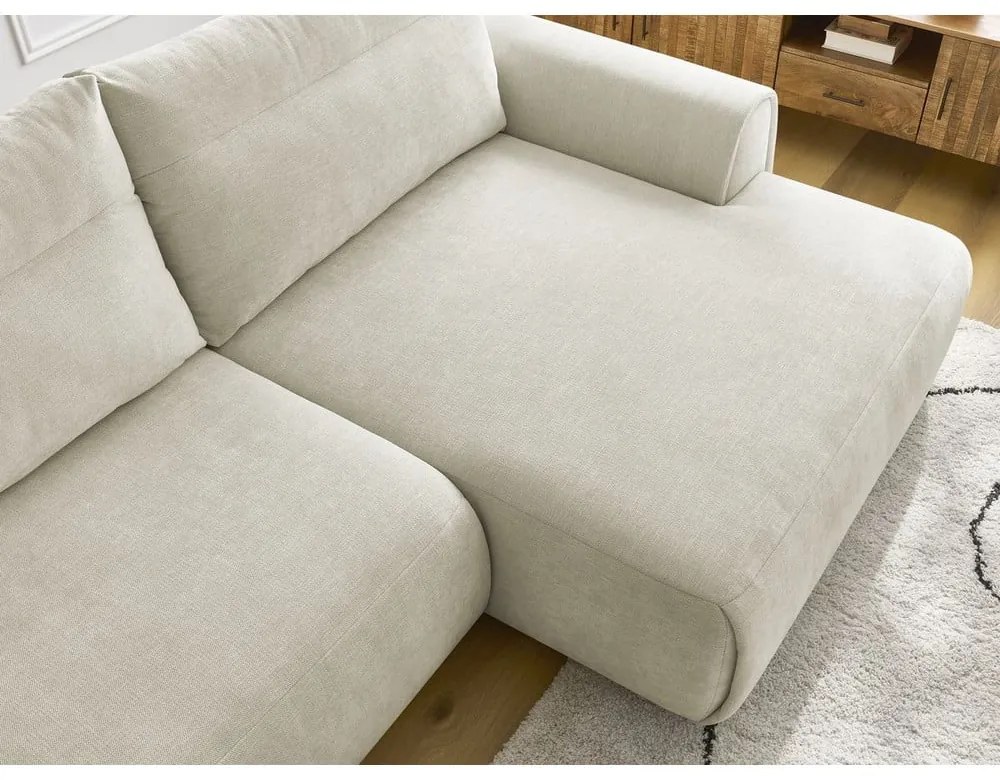 Bézs sarokkanapé Aden – Bobochic Paris