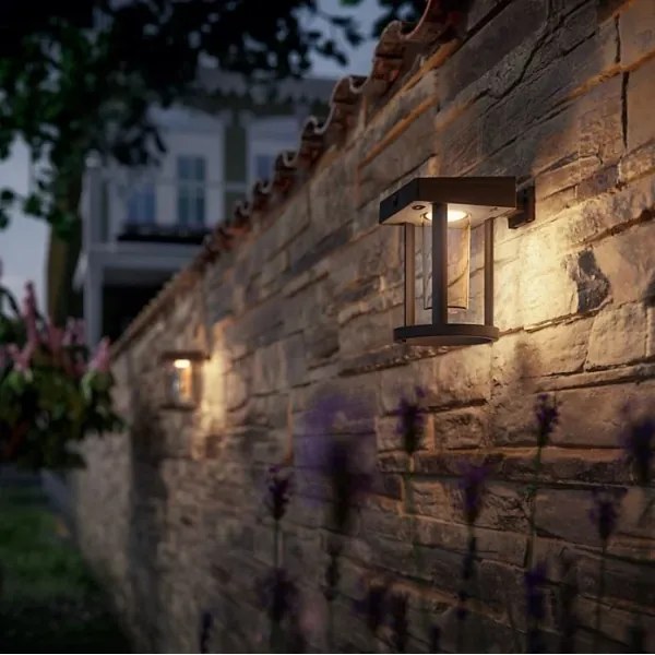 Philips - LED Napelemes érzékelős fali lámpa CAMILL LED/1,4W/3,7V IP44