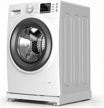 Meliconi 656146 -Rezgéscsillapító alátét mosógéphez kihúzható kerekekkel 61 cm fehér