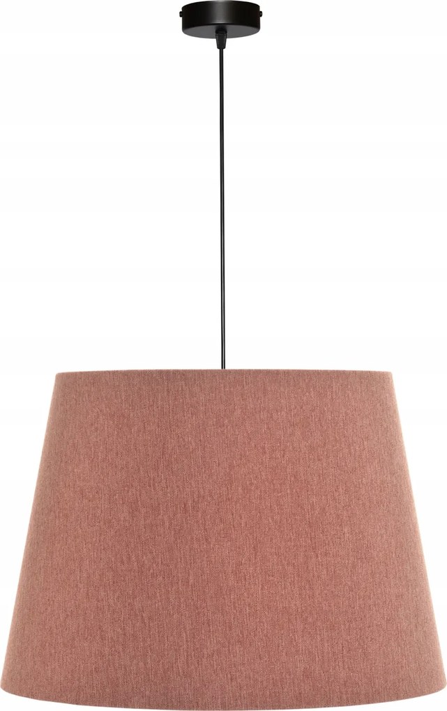 Lámpa Függő Csillár E27 Piszkos rózsaszín Lámpabúra Kúp 30 x 40 h28 Avola