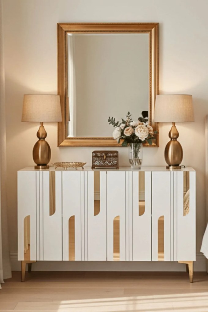 Nota 120 - Sapphire Oak, White, Gold