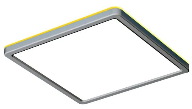 ITALUX 5902854537600 ALERIA Négyzetes Mennyezeti Lámpa Fehér LED IP20
