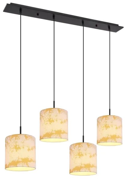 Globo 15580-4H - Csillár zsinóron ENGELBERT 4xE27/40W/230V