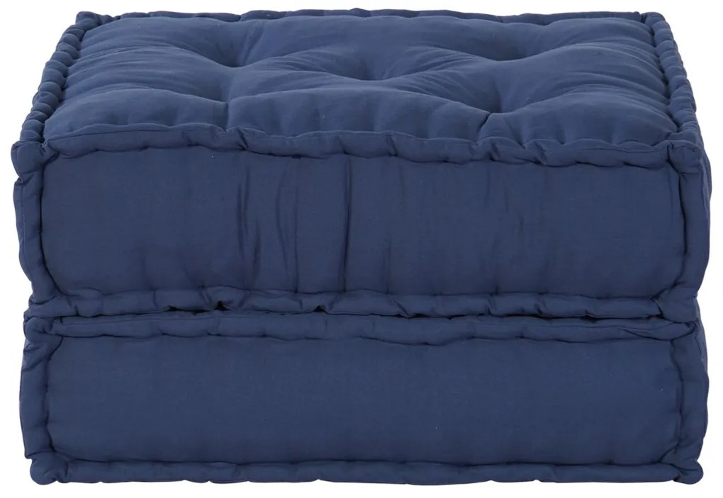 Párna Kék 70 x 70 x 36 cm Poliészter