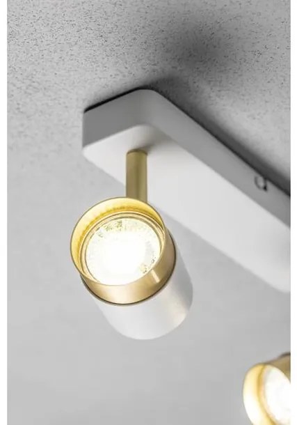 Lámpa Mennyezeti lámpatest ORIO, aluminium, 24.0x5.5x14.0, IP20, 2*GU10, max. 50W, kör, fehér