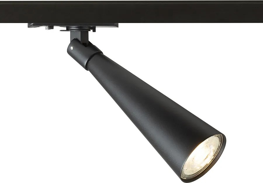 RENDL ALEXIS egyáramkörös sínre fekete 230V LED GU10 5W