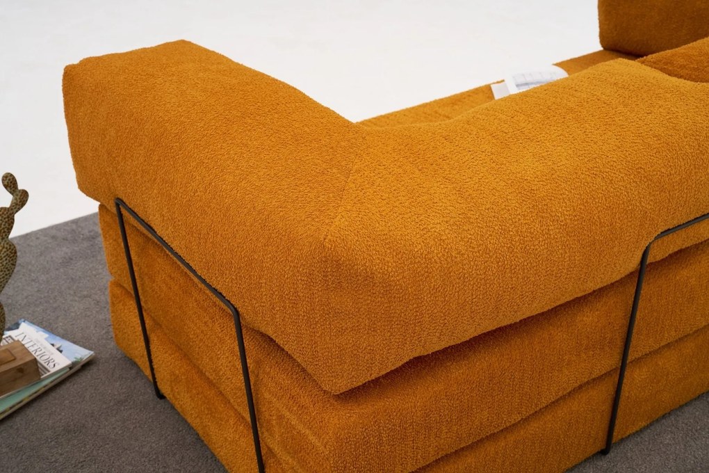 3 személyes kanapé Comfort - Narancssárga