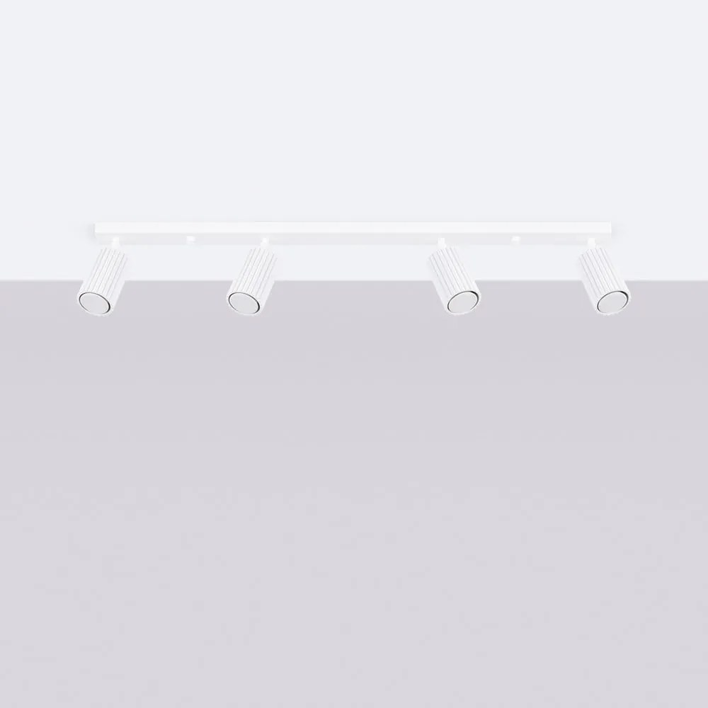 Fehér spotlámpa 6,5x81 cm Gleam – Sollux