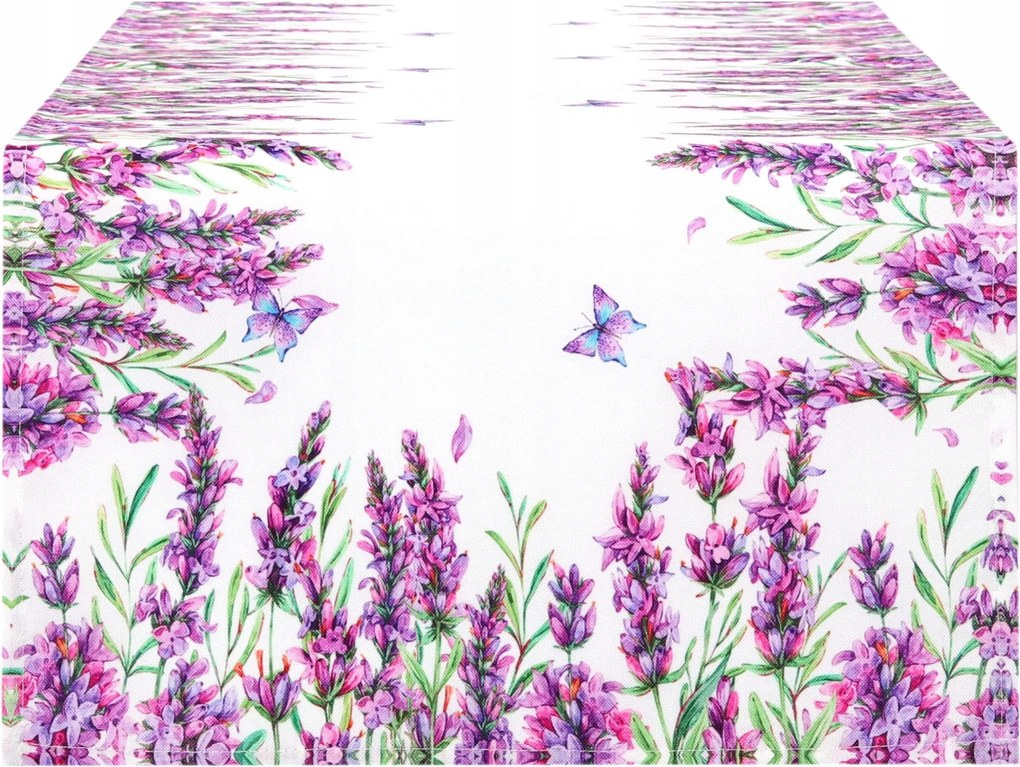 Asztalterítő Levendula 40x140 Asztalterítő Levendula Virágok