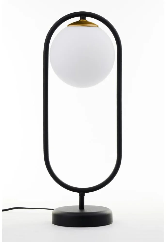 Jupiter 2044 - Asztali lámpa IGON 1xE14/40W/230V fekete