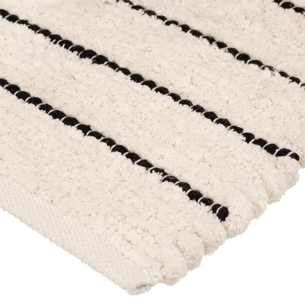 STRIPED krémszőnyeg 50x120 cm