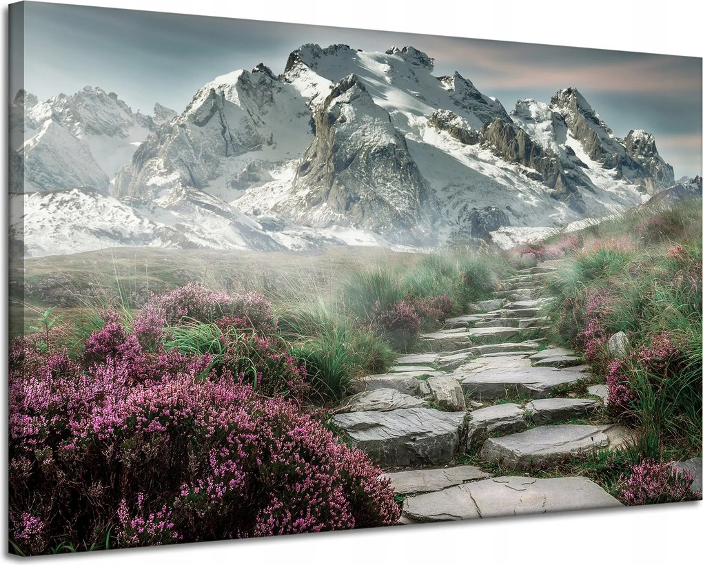 Vászonkép Természet Hanga a hegyekben 120x80 cm