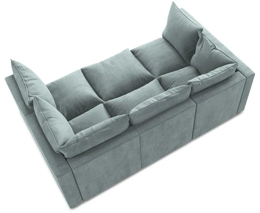 Kék kanapé 255 cm Manao – Makamii