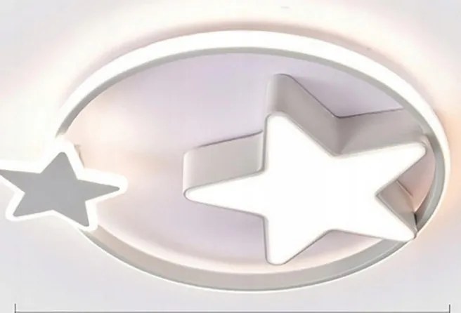 Led mennyezeti lámpa 45 cm gyerekszobába szabályozható távirányító hálószoba