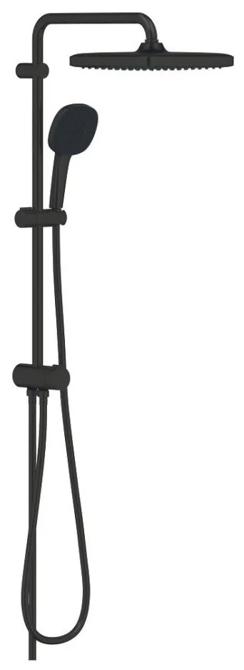 GROHE 266982431 - VITALIO COMFORT 250 zuhanyrendszer 390 mm fekete