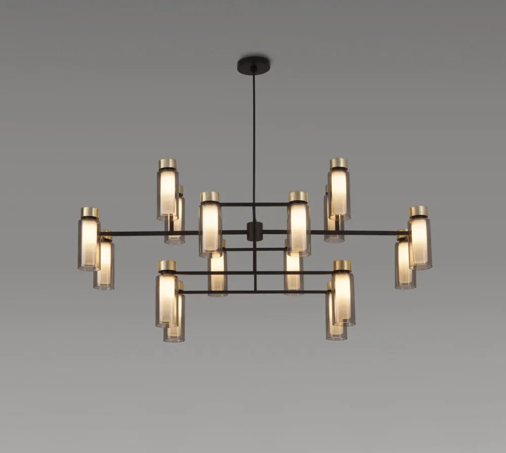 TOOY 560-17-C2-C41-CLEAR OSMAN Modern Csillár E14 IP20