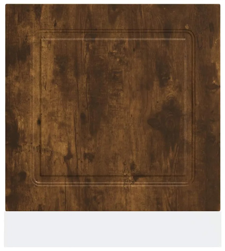 vidaXL mosogatógép panel Kalmar füstölt tölgy 60x1,5x67 cm