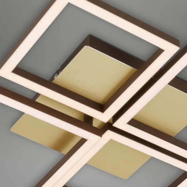 Brilo - LED Dimmelhető felületre szerelhető csillár FRAME LED/44W/230V