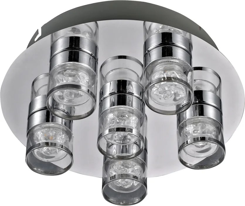 Italux MARC HD-520M-06-1340 CH Süllyesztett mennyezeti lámpa 6x5,5W/LED