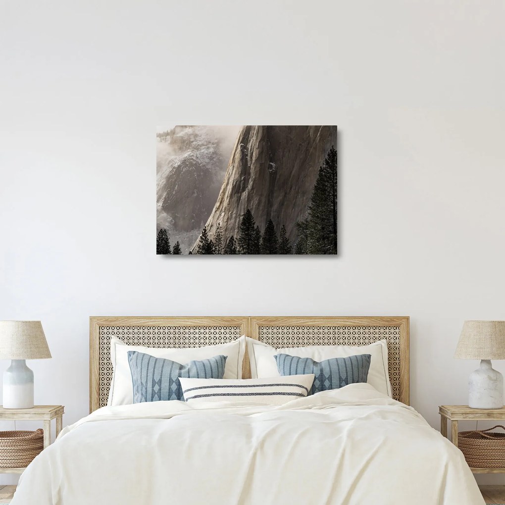 A Yosemite Valley Nemzeti Park, USA (üvegen) (70x50 cm)