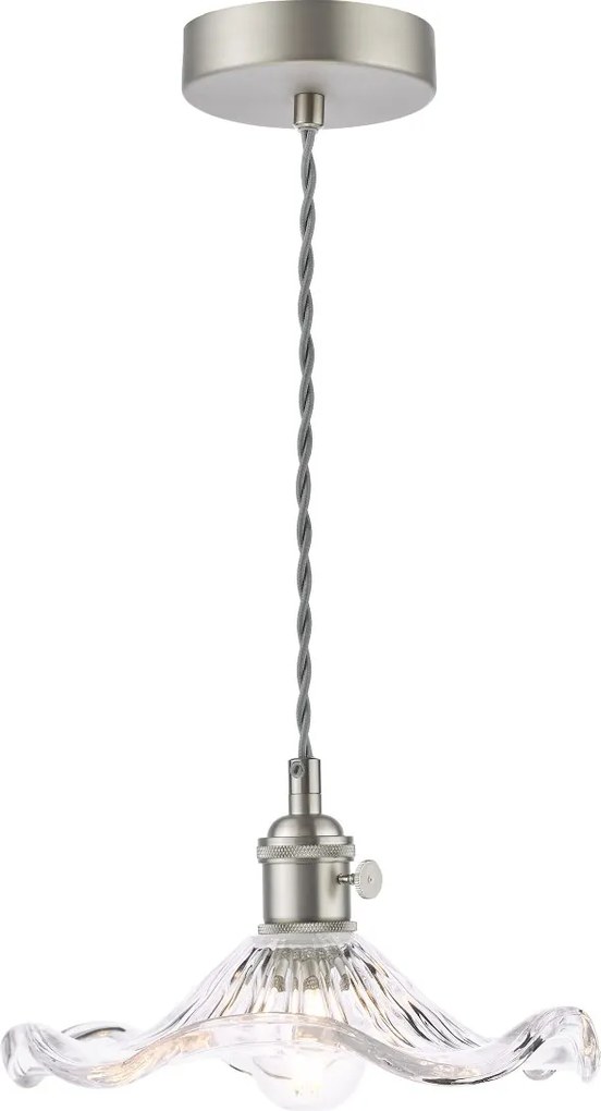 Dar Lighting modern függeszték hadano antik króm darhad0161-12
