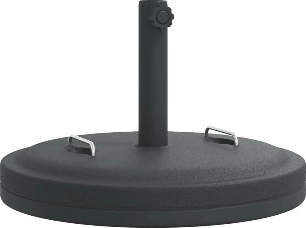 vidaXL fogantyús kerek napernyőtalp rúdhoz Ø38 / 48 mm 25 kg