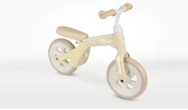 QPlay - Futóbicikli TECH bézs